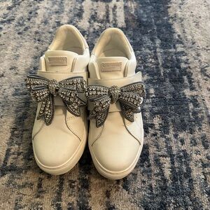Kurt Geiger bow sneakers in great condition!